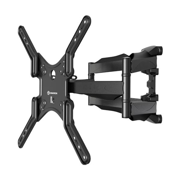 ONKRON Support pivotant et inclinable pour TV 37 –70” dun Poids Maximal de 36,4 kg 80.2 lbs avec VESA 400x400 Inclinaison 