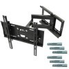 RICOO Support TV Mural 32-65" Pouces 81-165cm , R23-F Orientable et Inclinable Fixation Murale télévision Bras articulé pour