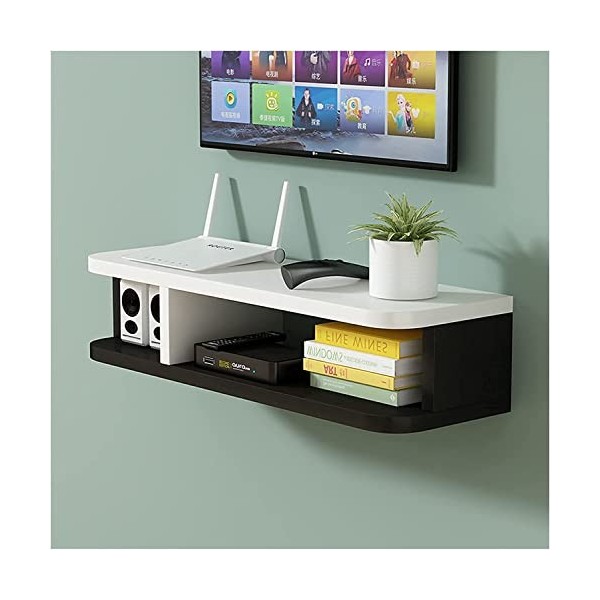 EsEntL Meuble TV Unités Murales TV pour Salon Console Multimédia Meuble TV Armoire Murale avec Gestion des Câbles pour Salon 