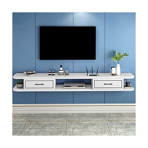 Meuble TV Flottant / Suspendu Mural/composant Darmoire De Centre De Divertissement Pour Meuble TV,Étagère De Rangement Multi