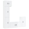vidaXL Ensemble de Meubles TV 5 pcs Blanc Bois dingénierie