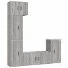 vidaXL Ensemble de Meubles TV 5 pcs Blanc Bois dingénierie