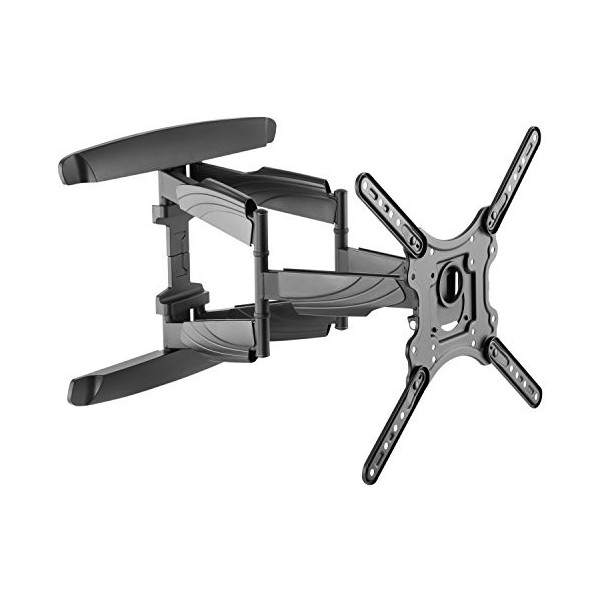 RICOO Support Murale TV 32-55" S5344 81-140 cm Suspendu Orientable Inclinable Support Écran Universel Accroche Moniteur VES