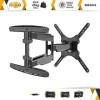 RICOO Support Murale TV 32-55" S5344 81-140 cm Suspendu Orientable Inclinable Support Écran Universel Accroche Moniteur VES