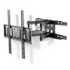 Xantron® ECO-DFM400 Support TV orientable et inclinable / 32-75 Pouces VESA 75x75 à 400x400 / avec Double Bras pivotant/Extra