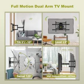 FORGING MOUNT Support mural pour TV à double bras