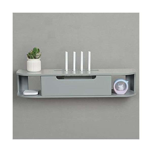 StrOux Meuble TV Flottant Meuble TV Flottant, Meuble TV Mural Audio Hello