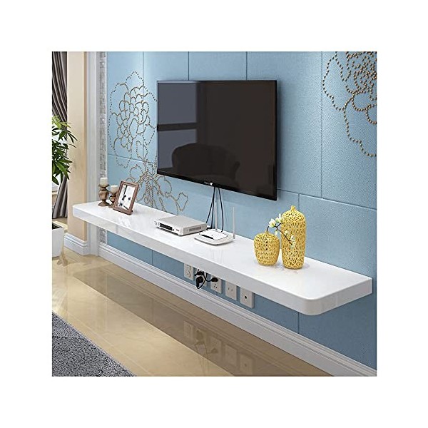 YokIma Meuble TV Flottant Unités Murales TV pour Salon Console Multimédia Meuble TV Flottant Meuble TV Mural pour Salon Salle