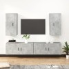 VEEKI Meuble TV, Meuble TV Suspendu, Meuble TV Industriel, Meuble TV Bois, Meuble Chambre, Convient pour Salon ou Chambre, En