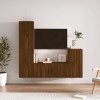VEEKI Meuble TV, Meuble TV Suspendu, Meuble TV Industriel, Meuble TV Bois, Meuble Chambre, Convient pour Salon ou Chambre, En