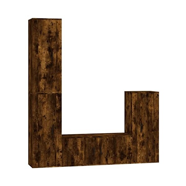 VEEKI Meuble TV, Meuble TV Suspendu, Meuble TV Industriel, Meuble TV Bois, Meuble Chambre, Convient pour Salon ou Chambre, En