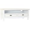 Meuble TV Dkd Home Decor Blanc Bois MDF 100 x 42 x 61 cm 