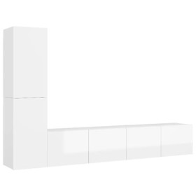 VEEKI Meuble TV, Meuble TV Suspendu, Meuble, Meuble TV avec Rangement，Meuble Industriel, Convient pour Salon ou Chambre, Ense