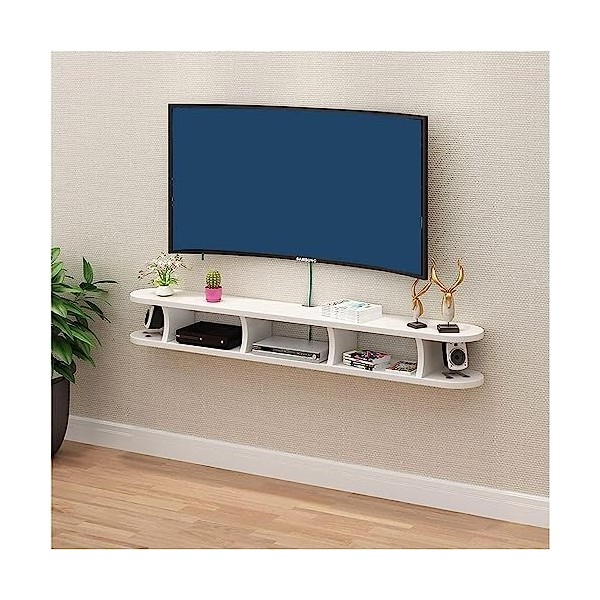 Meuble TV Meuble TV Flottant Meuble TV Mural Meuble TV Suspendu pour Salon Salle De Divertissement Bureau Unité De Divertisse