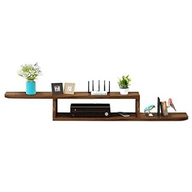 Meuble TV Meuble TV Unités Murales pour Salon Fixation Murale Satellite TV Box Rack Rack De Stockage Set-Top Box Rack De Salo