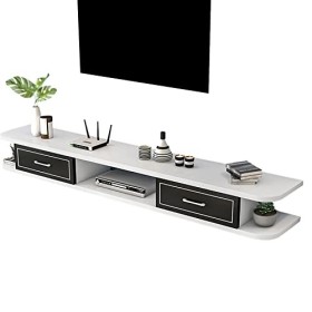 WANGPP Meuble TV Flottant, Meuble TV Mural/étagère TV Décorative,Composant Darmoire De Centre De Divertissement,pour Unité D