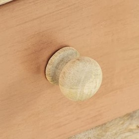 Meuble TV avec 4 tiroirs | Style Classique | Rangement matériel télé Audio Video Gaming | 110x30x45cm Marron