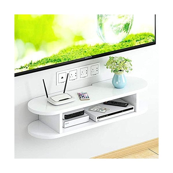 Meuble TV Unités murales TV pour Salon Meuble TV Mural Fond Mural pour la Maison Support de Rangement pour médias et divertis