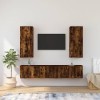 VEEKI Meuble TV, Meuble TV Suspendu, Meuble TV Industriel, Meuble TV Bois, Meuble Chambre, Convient pour Salon ou Chambre, En
