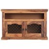 Générique Meuble TV 90x30x60 cm Bois Solide,22 KG,286393, Meubles, Meubles TV