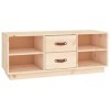 GANDUS Meuble TV en pin massif 100 x 34 x 40 cm