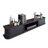 SXSGSM Meuble TV Mural Meuble TV Flottant Salon Console de Divertissement étagère pour décodeur câble/Lecteur DVD/Jeu Console