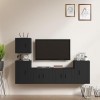 VEEKI Meuble TV, Meuble TV Suspendu, Meuble TV Industriel, Meuble TV Bois, Meuble Chambre, Convient pour Salon ou Chambre, En