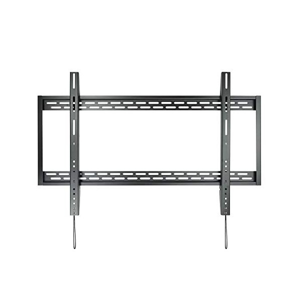 TOOQ LP41130F-B - Support Mural Fixe pour Moniteur/TV/LED de 60 "à 100", Poids jusquà 130 kg, Distance au Mur 32 mm, Ultra S