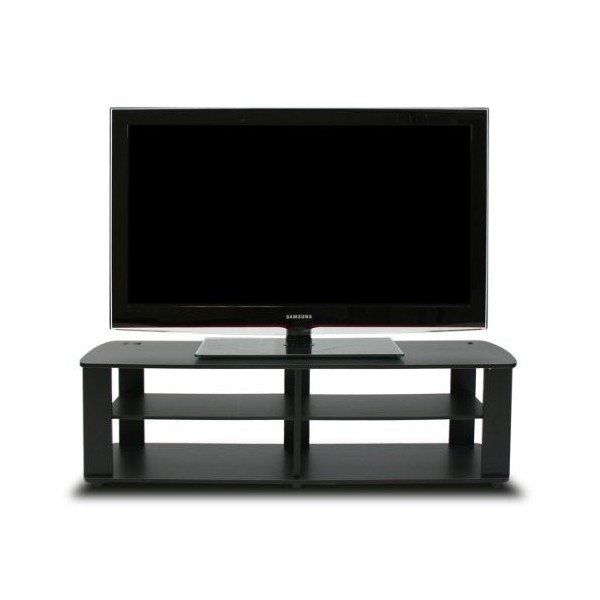 Furinno 11191DWN Centre de Divertissement TV, Bois, Noyer Foncé, Taille Unique, One Size