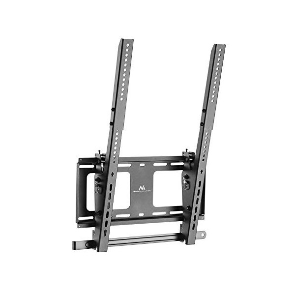 Maclean MC-856 OLED QLED LED LCD Plasma TV Support Mural Vertical avec Protection antivol 40"-55" à 50 kg Max. VESA 600x400