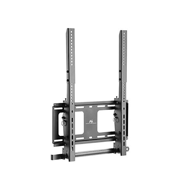 Maclean MC-856 OLED QLED LED LCD Plasma TV Support Mural Vertical avec Protection antivol 40"-55" à 50 kg Max. VESA 600x400