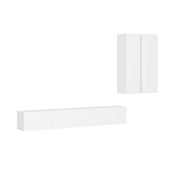 WREWING Meuble TV,comme Espace de Rangement, Meuble Bas Suspendu Ou Debout, Buffet Salon,Meuble TV Suspendu,Étagère TV Flotta