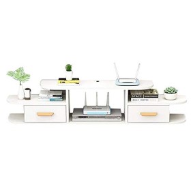 Brooke shop Meuble TV flottant, support pour décodeur de cloison flottante pour meubles de maison, pour décodeur TV satellite