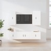 VEEKI Meuble TV, Meuble TV Suspendu, Meuble TV Industriel, Meuble TV Bois, Meuble Chambre, Convient pour Salon ou Chambre, En