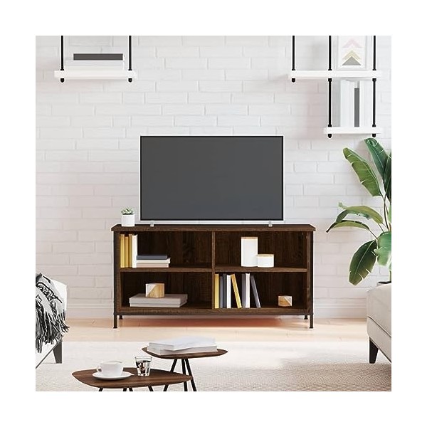 Générique Meuble TV Chêne Marron 100x40x50 cm Bois dingénierie,20.4 KG,832777, Meubles, Meubles TV