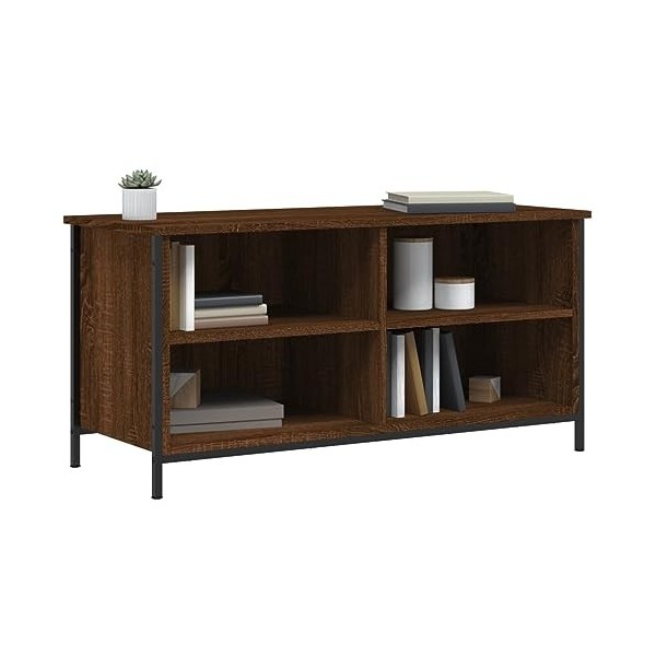 Générique Meuble TV Chêne Marron 100x40x50 cm Bois dingénierie,20.4 KG,832777, Meubles, Meubles TV