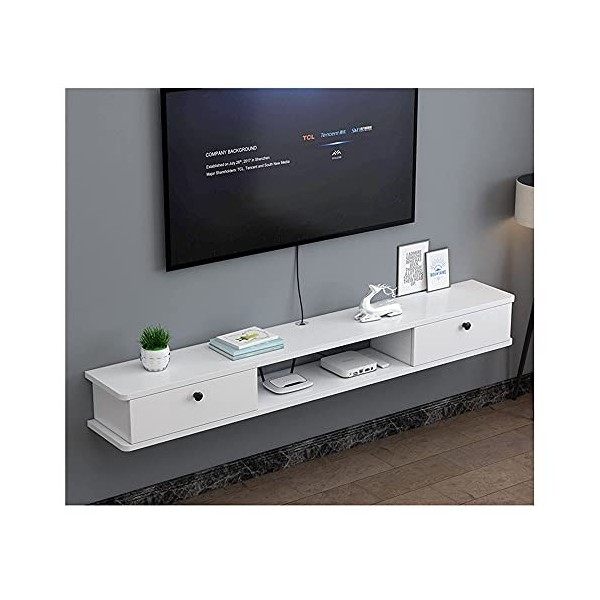 StrOux Meuble TV Flottant Meuble Meuble TV Meuble TV Mural pour Salon Meuble TV Flottant Meuble Meuble TV Fixé au Mur pour Ce