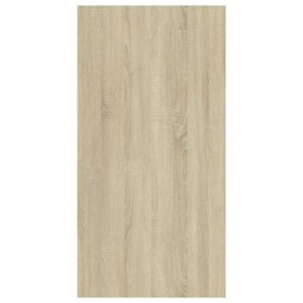 vidaXL Meuble TV 2 pièces en aggloméré Couleur chêne Sonoma 30,5 x 30 x 60 cm
