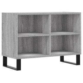 CIADAZ Meuble TV Gris Sonoma 69,5 x 30 x 50 cm Bois dingénierie,Meuble TV Étagère,Meuble dangle TV,Meuble Haut Salon