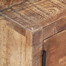 Keyur Meuble TV, Meuble TV Meuble TV Console de Rangement Meuble TV Meuble TV Meuble TV 120x30x40 cm Bois de Récupération Mas