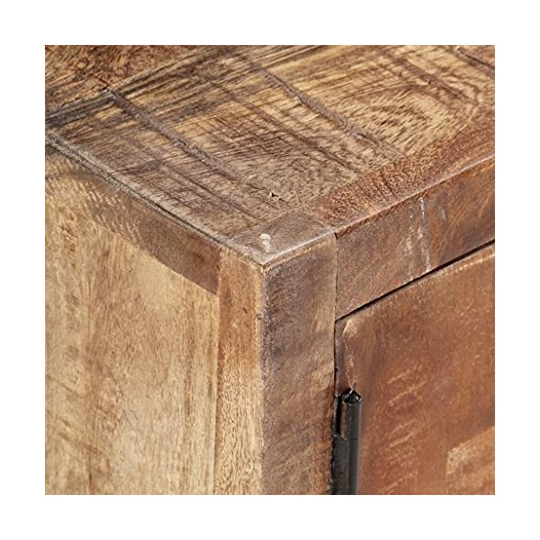 Keyur Meuble TV, Meuble TV Meuble TV Console de Rangement Meuble TV Meuble TV Meuble TV 120x30x40 cm Bois de Récupération Mas