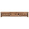 Keyur Meuble TV, Meuble TV Meuble TV Console de Rangement Meuble TV Meuble TV Meuble TV 150x30x30 cm Bois de Teck Massif