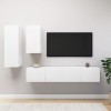 VEEKI Meuble TV, Meuble TV Suspendu, Meuble, Meuble TV avec Rangement，Meuble Industriel, Convient pour Salon ou Chambre, Ense