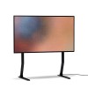 Pedestal Bendy Tall Meuble TV Haut Gris | Support Tele pour Les Ecrans de 40 à 70 Pouces | Pied TV au Design Danois | Meubl
