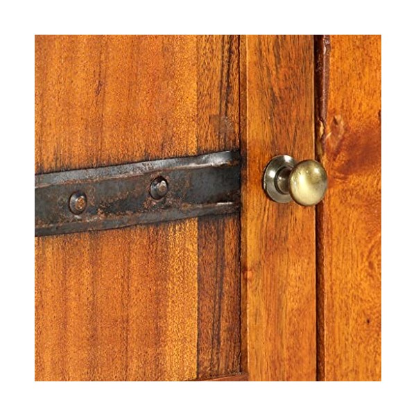 Meuble TV avec 2 tiroirs 2 Portes | Style Classique | Rangement matériel télé Audio Video Gaming | 119x30x40cm Multicolore