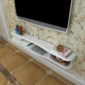 Meuble de télévision mural Routeur Set top box Lecteur DVD Étagère de rangement pour CD Étagère murale Étagère flottante Meub