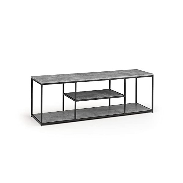 Julian Bowen Meuble TV Staten, effet béton