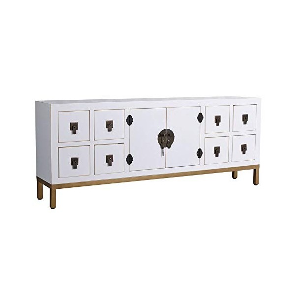 Armoire de mariage chinoise - Blanc - 130 cm - Mya030 - Palazzo