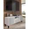 Homlando Meuble TV bas Ravenna F 150 cm 2D1S - Meuble TV moderne - Meuble TV - Buffet pour chambre ou salon