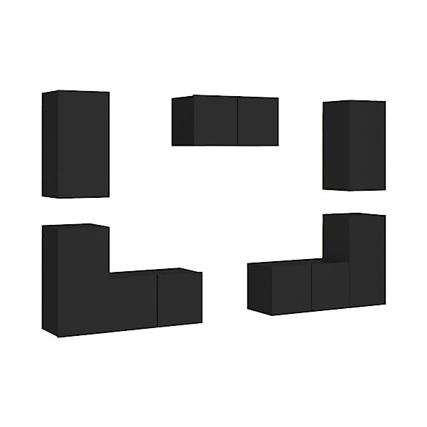 VEEKI Meuble TV, Meuble TV Suspendu, Meuble, Meuble TV avec Rangement，Meuble Industriel, Convient pour Salon ou Chambre, Ense